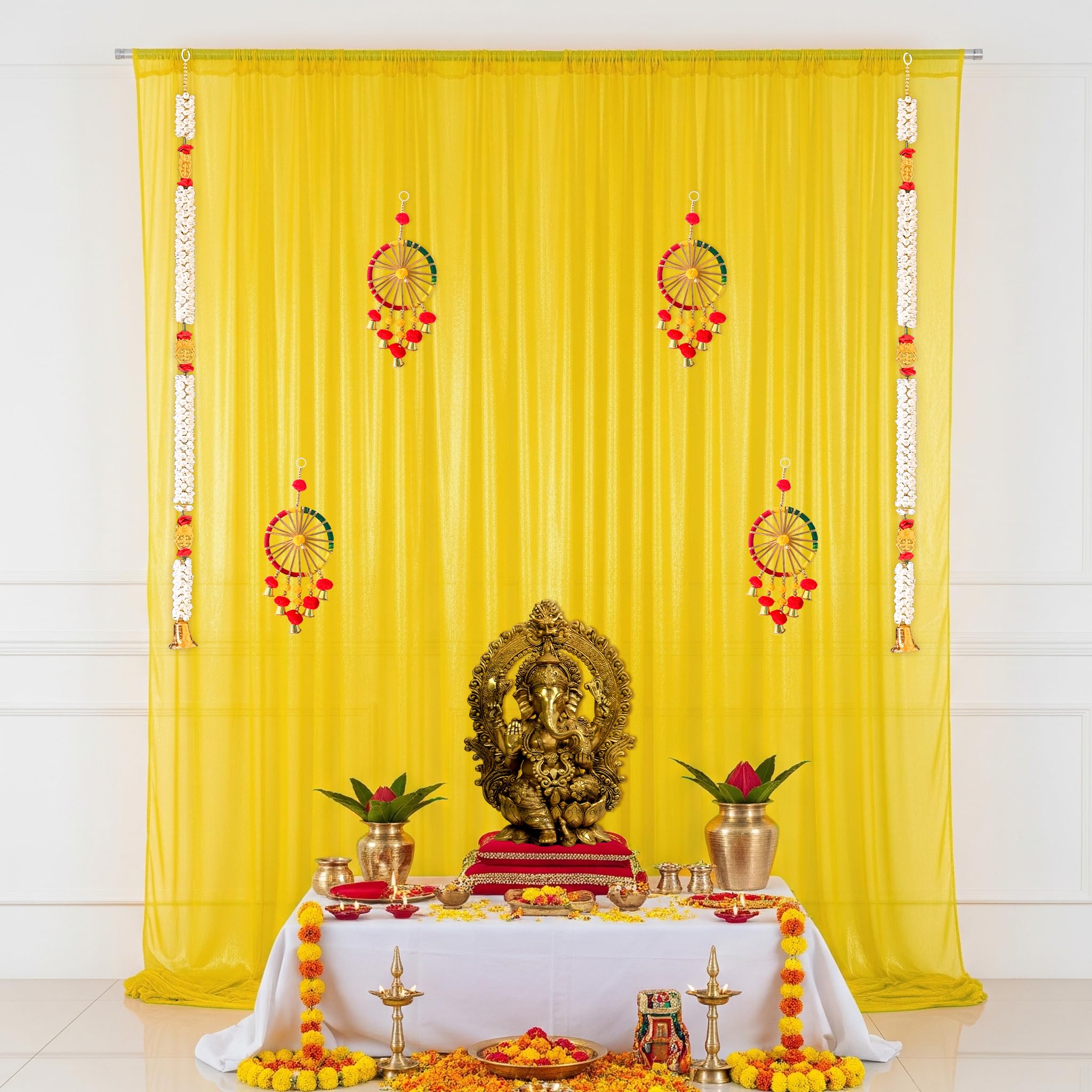 Decorate your Haldi with this Backdrop setup