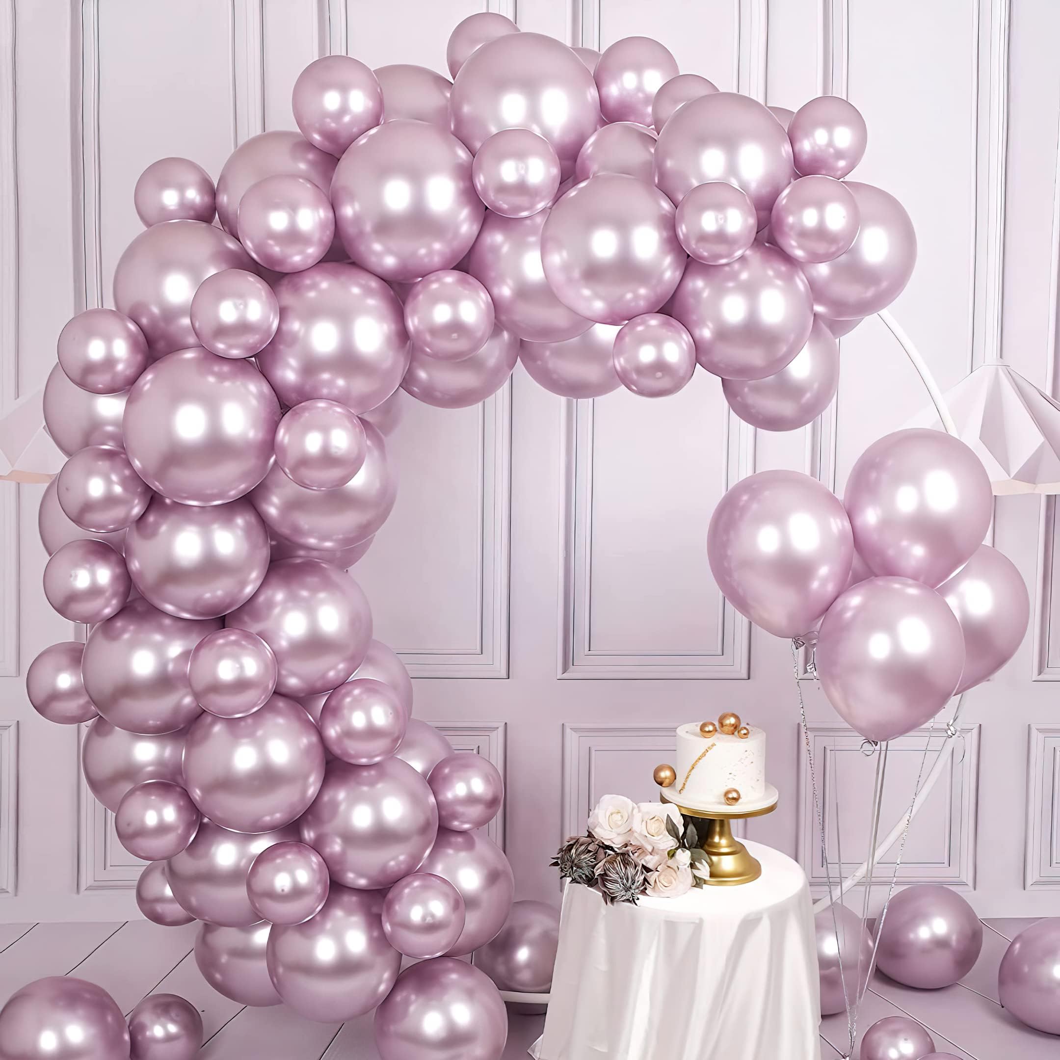 Lavender Chrome Balloons party decoration for Girls - Special You