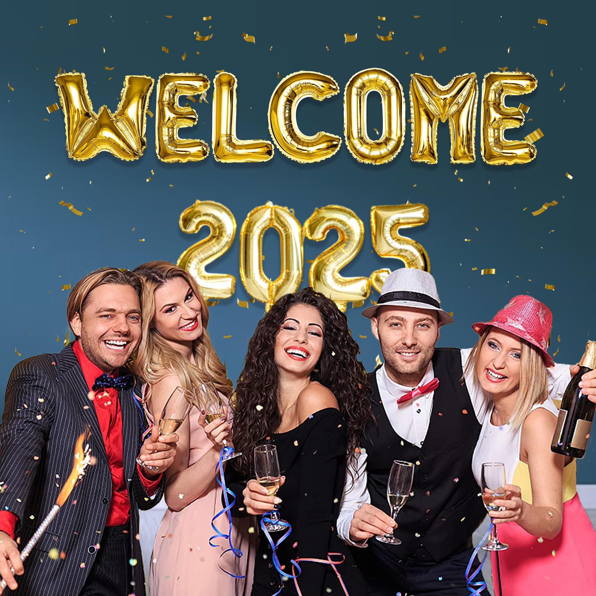 Welcome 2025 New Year Decoration