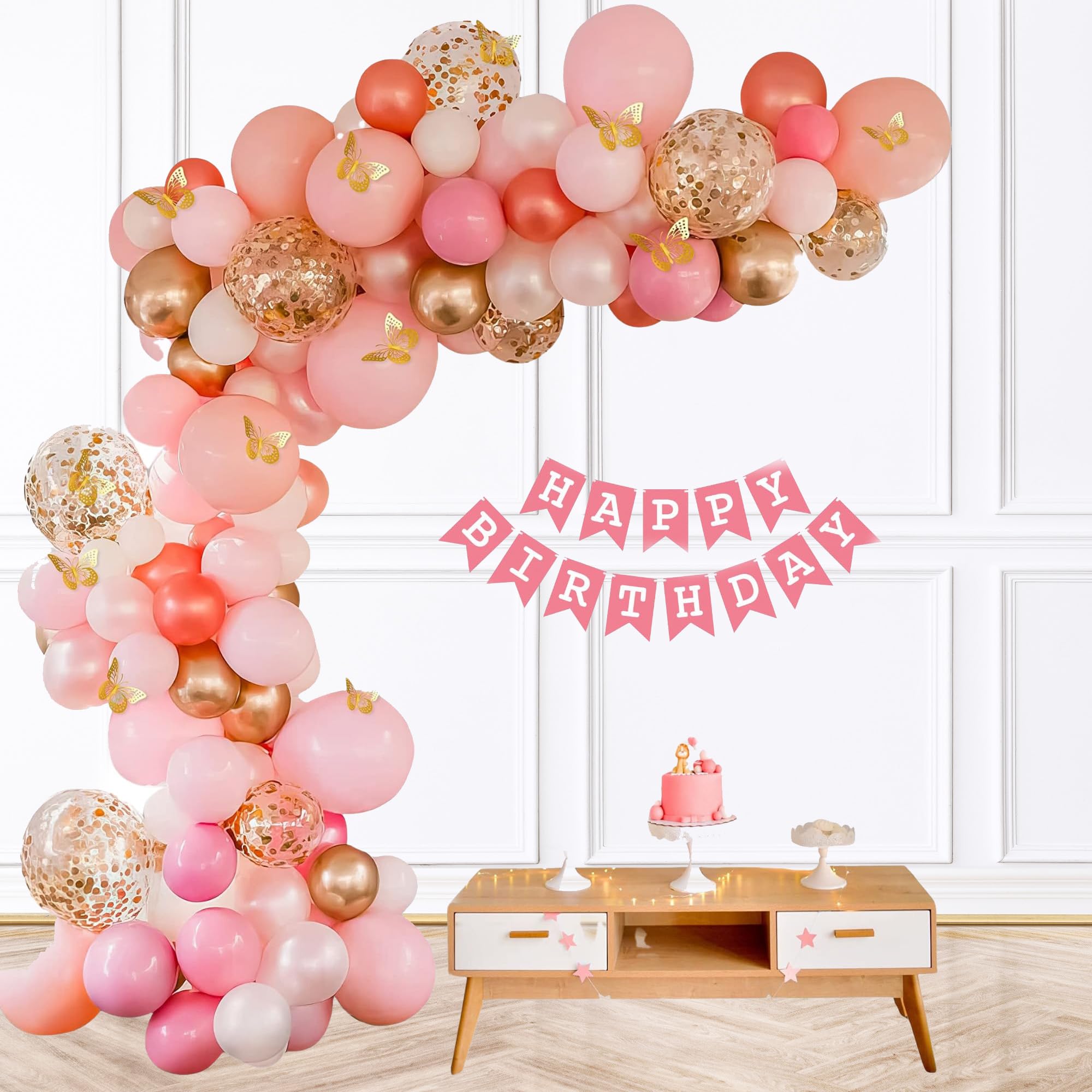 pink theme decoration