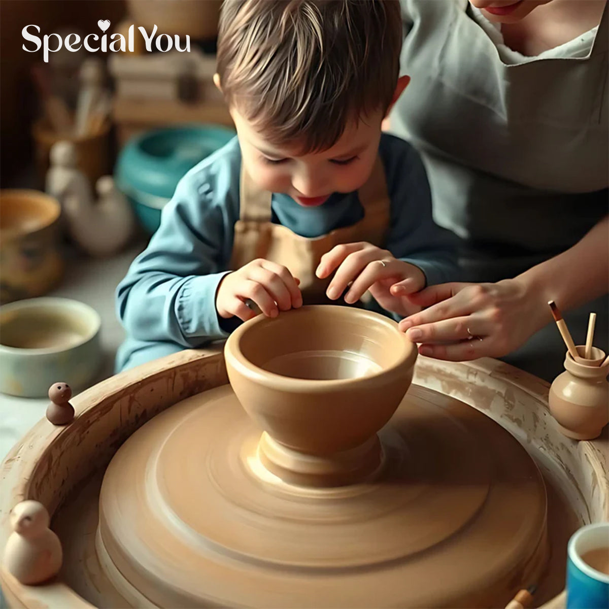 Magic of Pottery for Kids Birthday Party