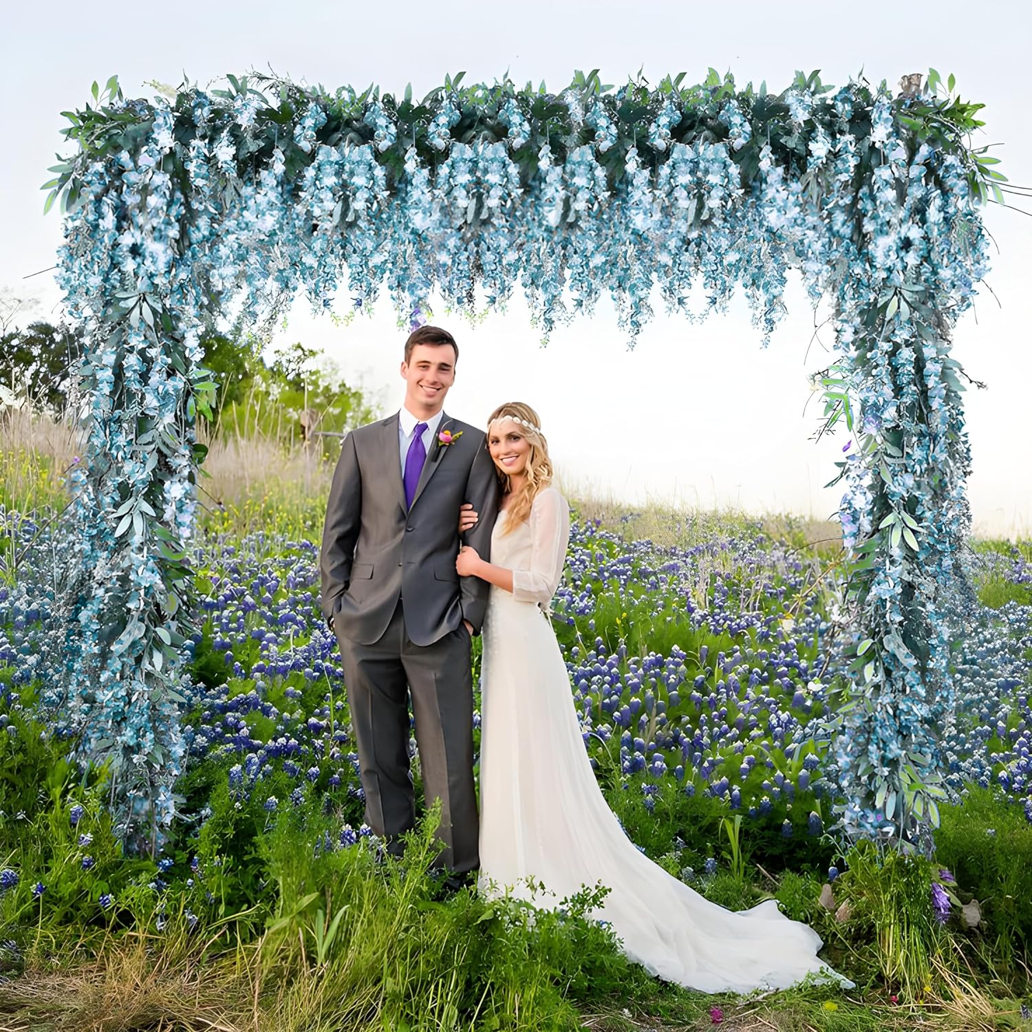 Blue Wisteria for Home Decoration