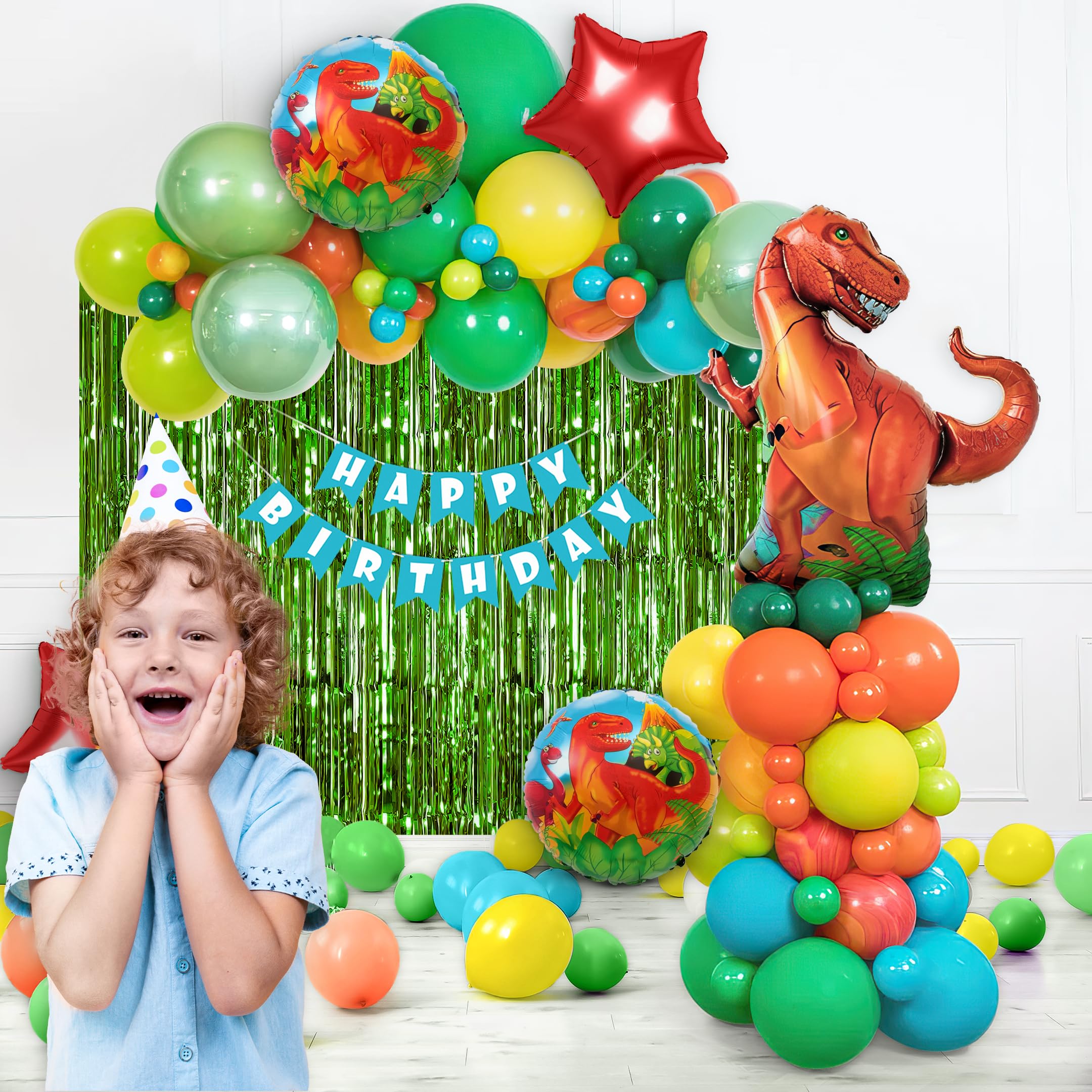 dinosaur theme party