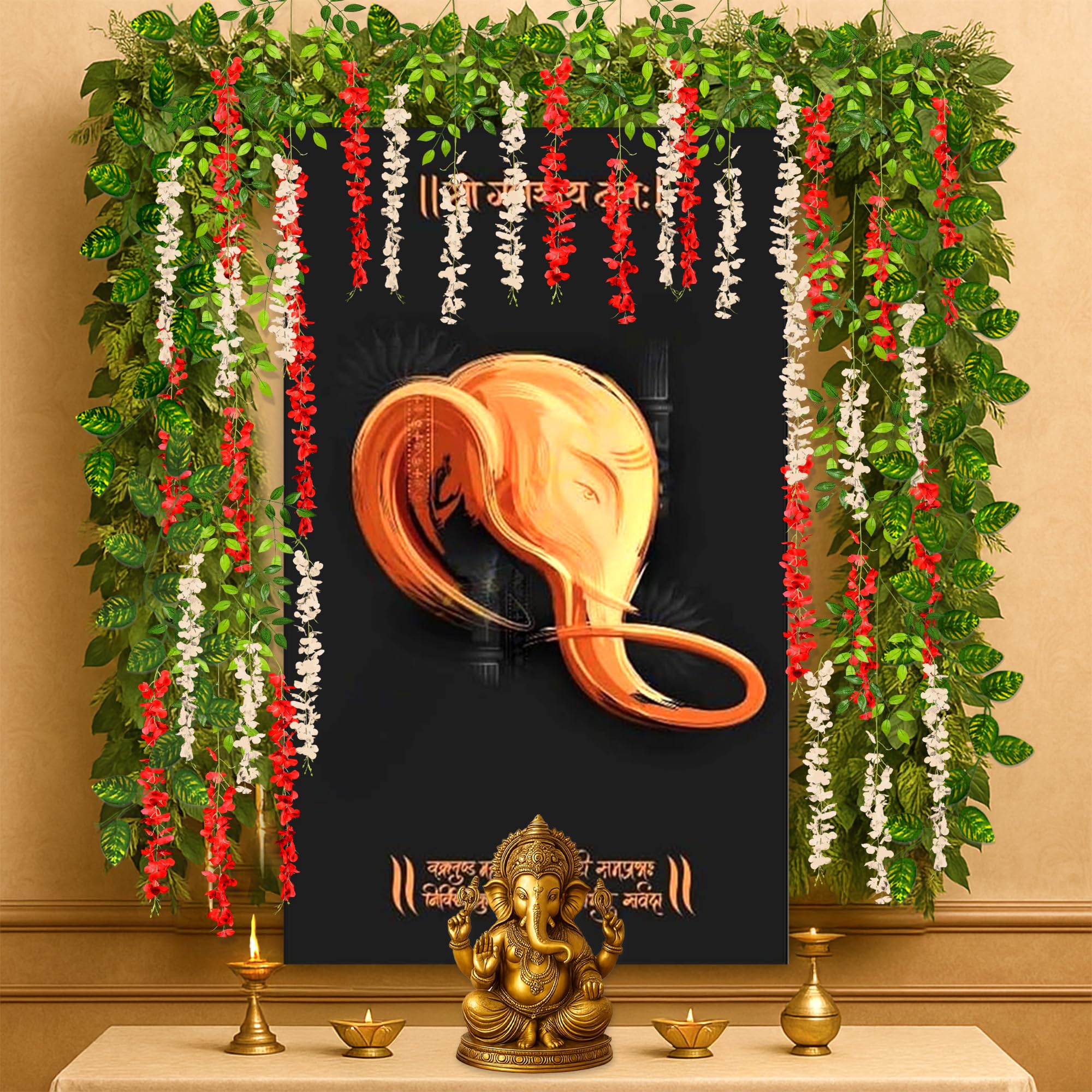 Classy Festive Ganpati Decor