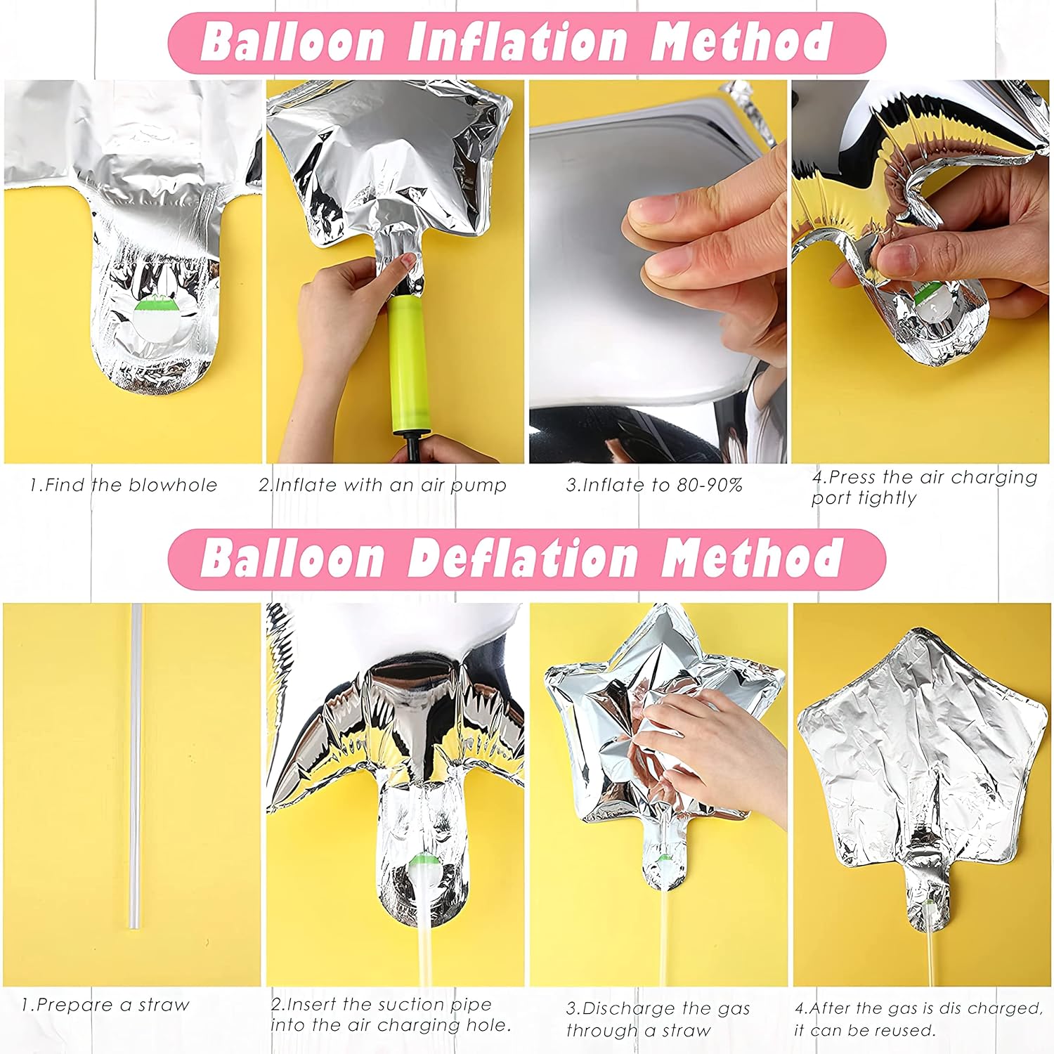 foil balloons