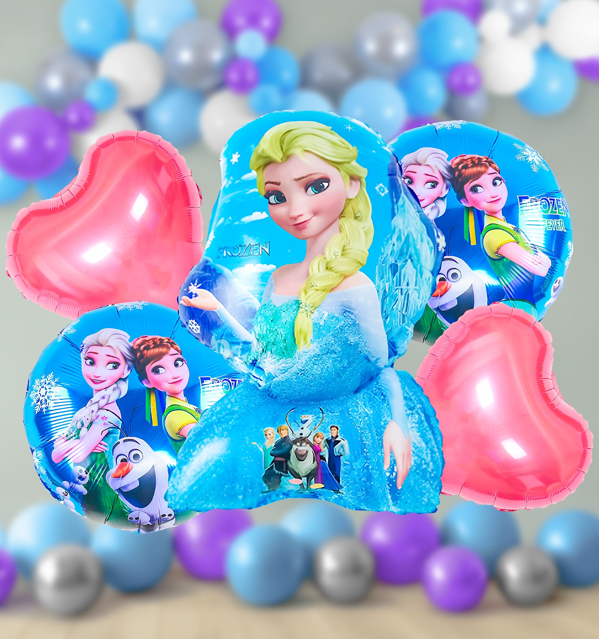 Frozen Theme Foil Balloon for B'Day decor