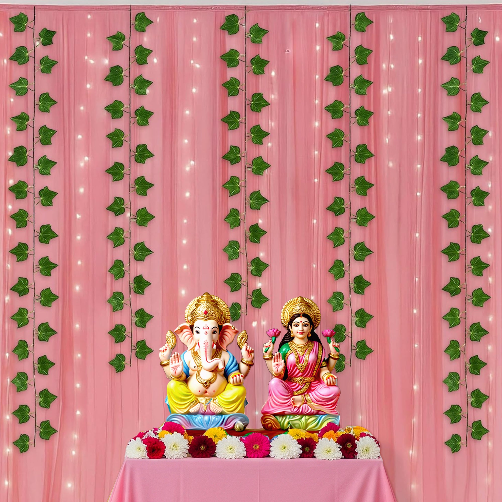 Pink Glow Diwali décor