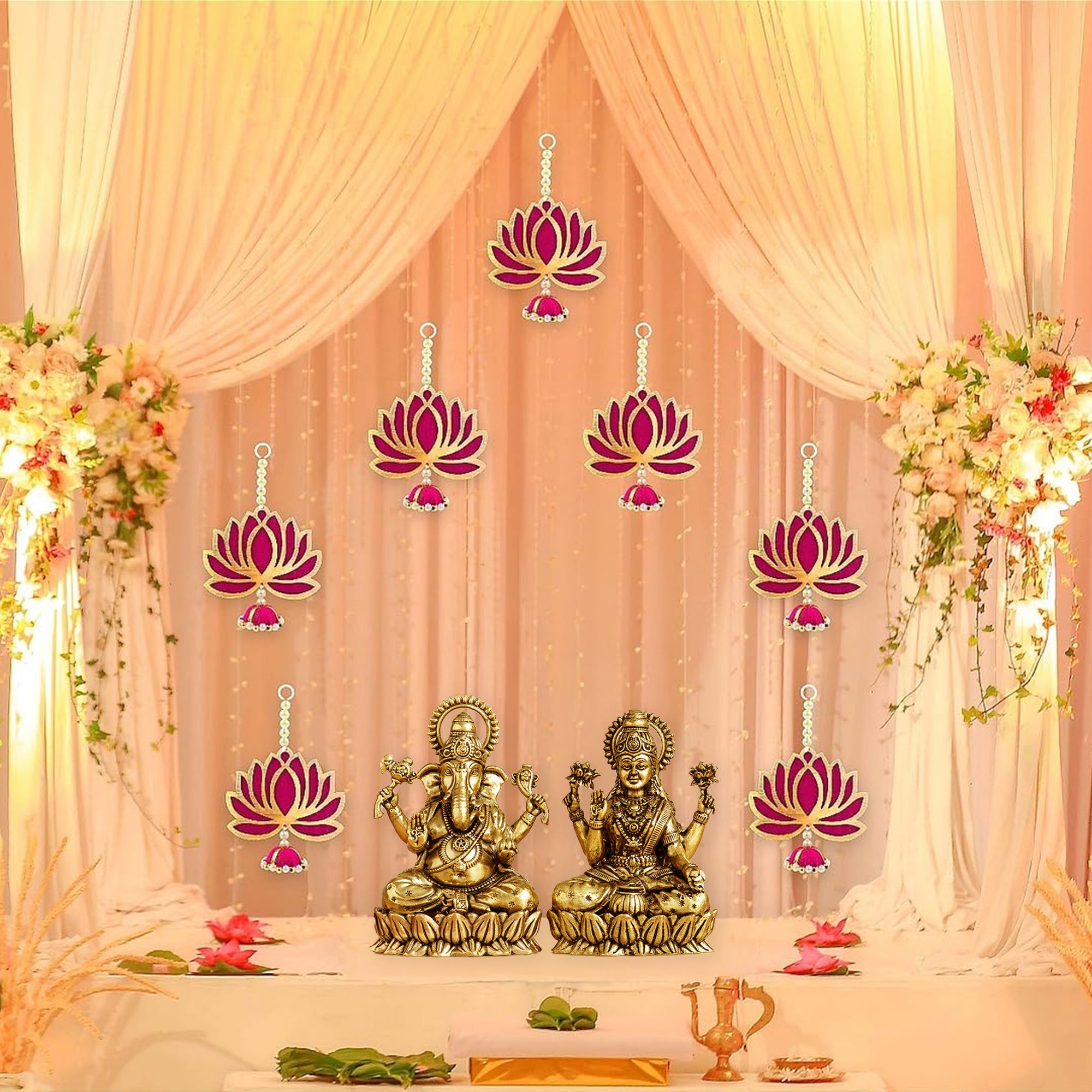 Diwali Lotus Decoration