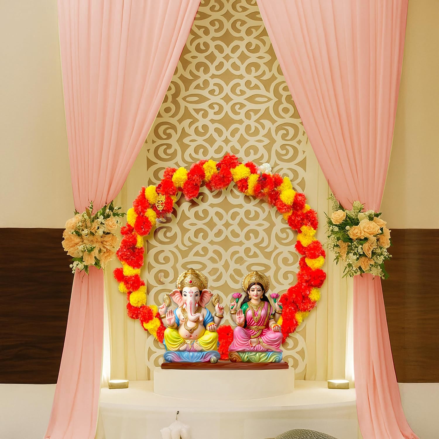 Shubh Deepavali Decor with our Backdrop Decor