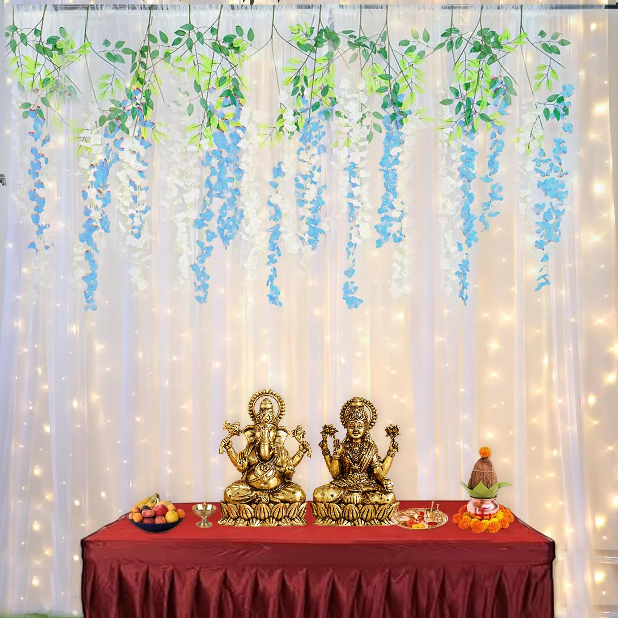 Divine Diwali Blue Decor