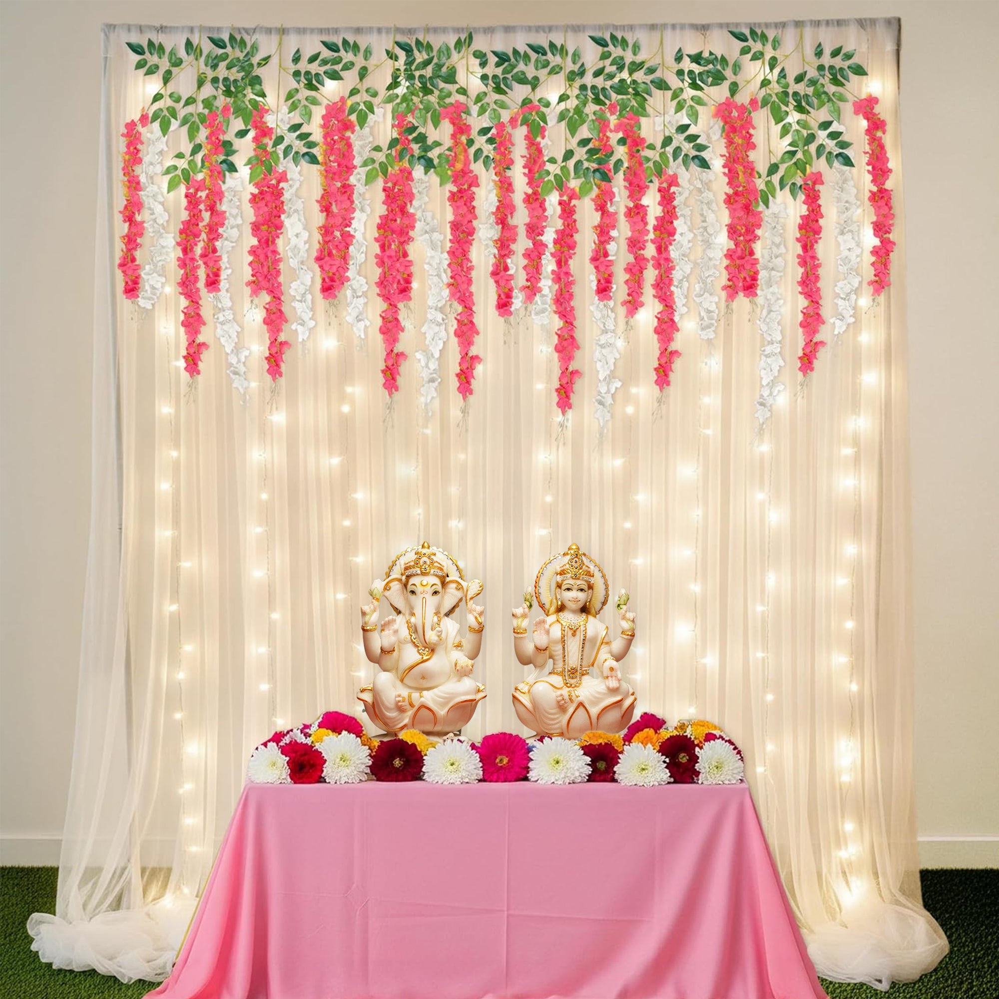 Divine Diwali Dark Pink Decor