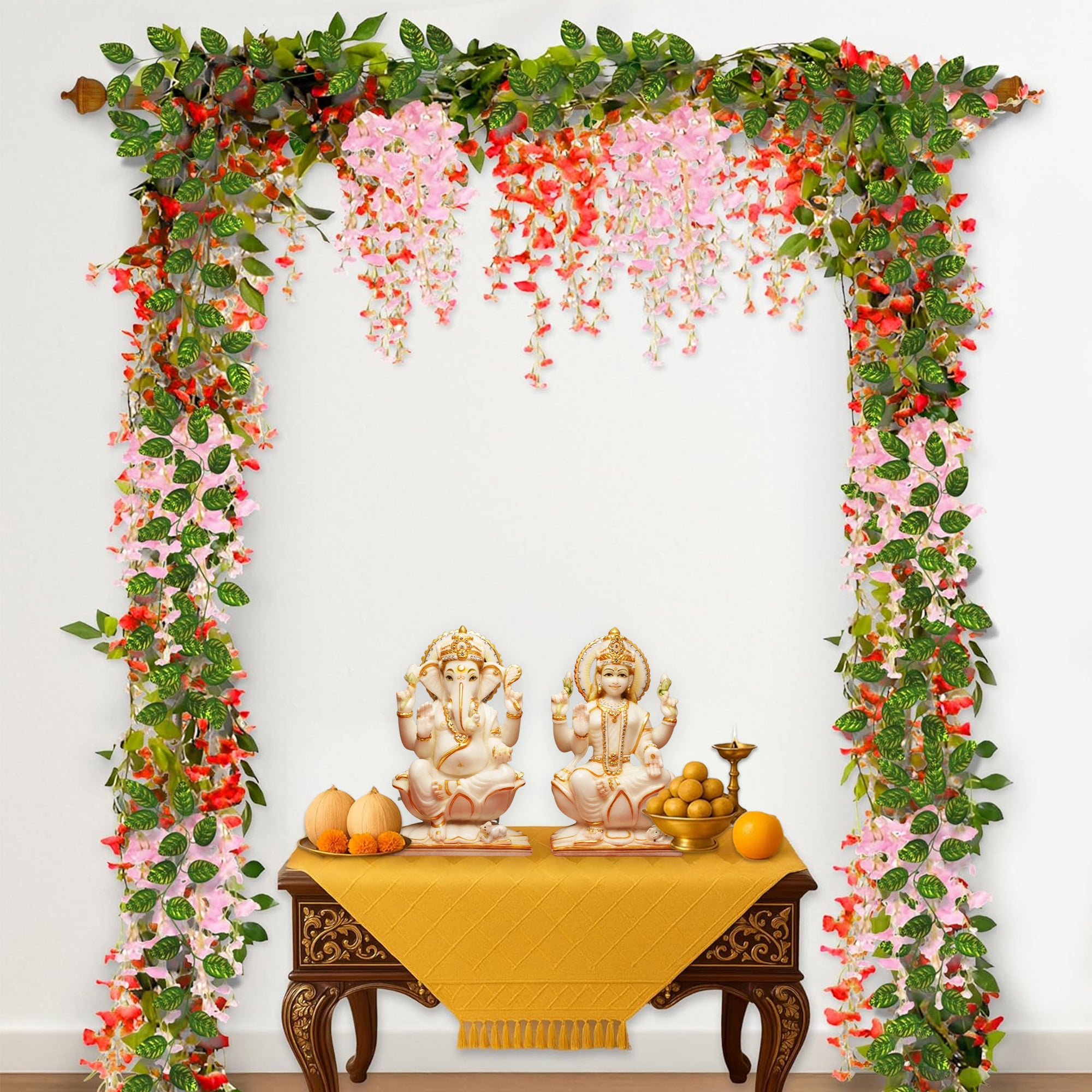 Pink Blossom Diwali Decor