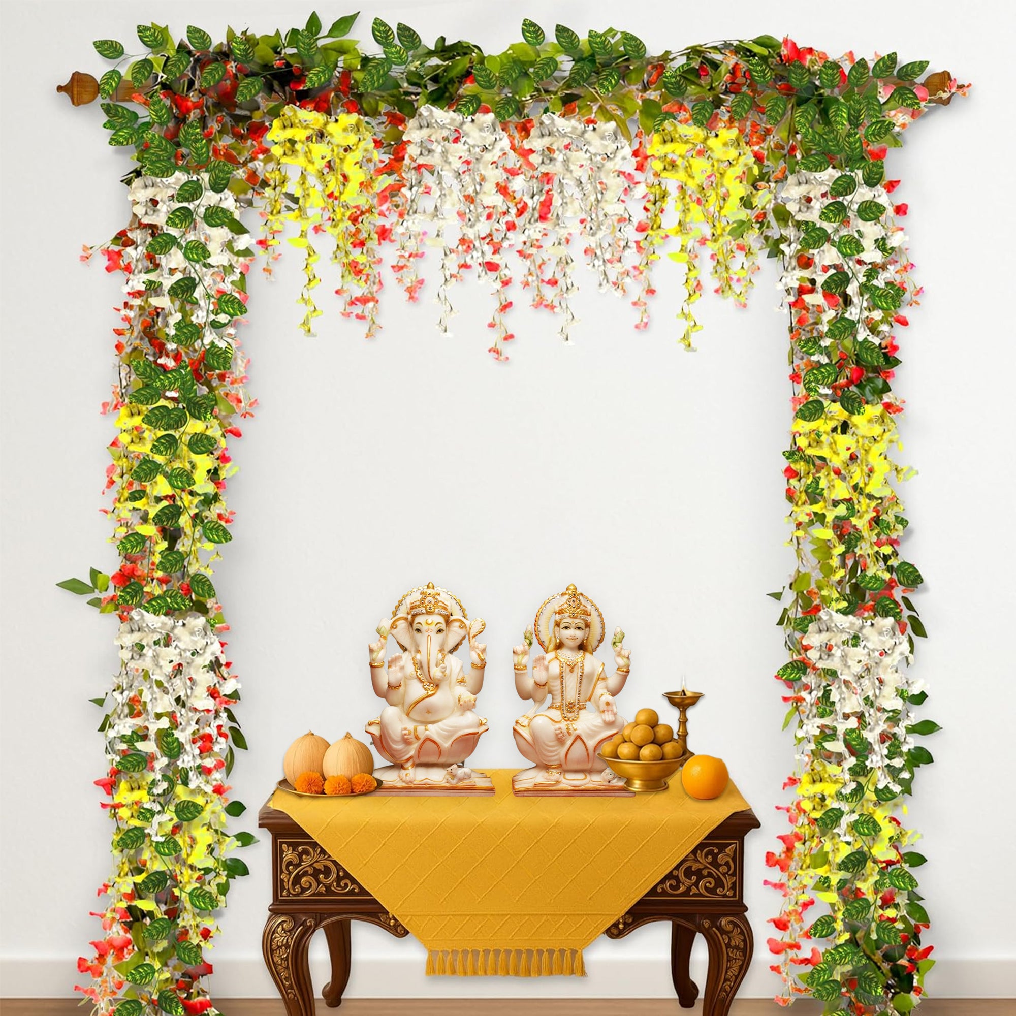 Traditional Diwali Pooja Look