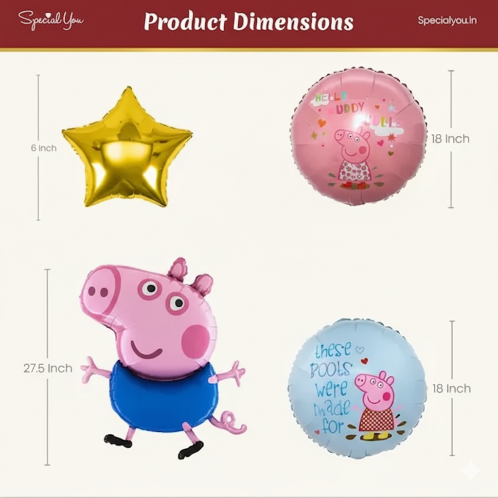 Peppa Pig Ultimate DIY Decor Kit