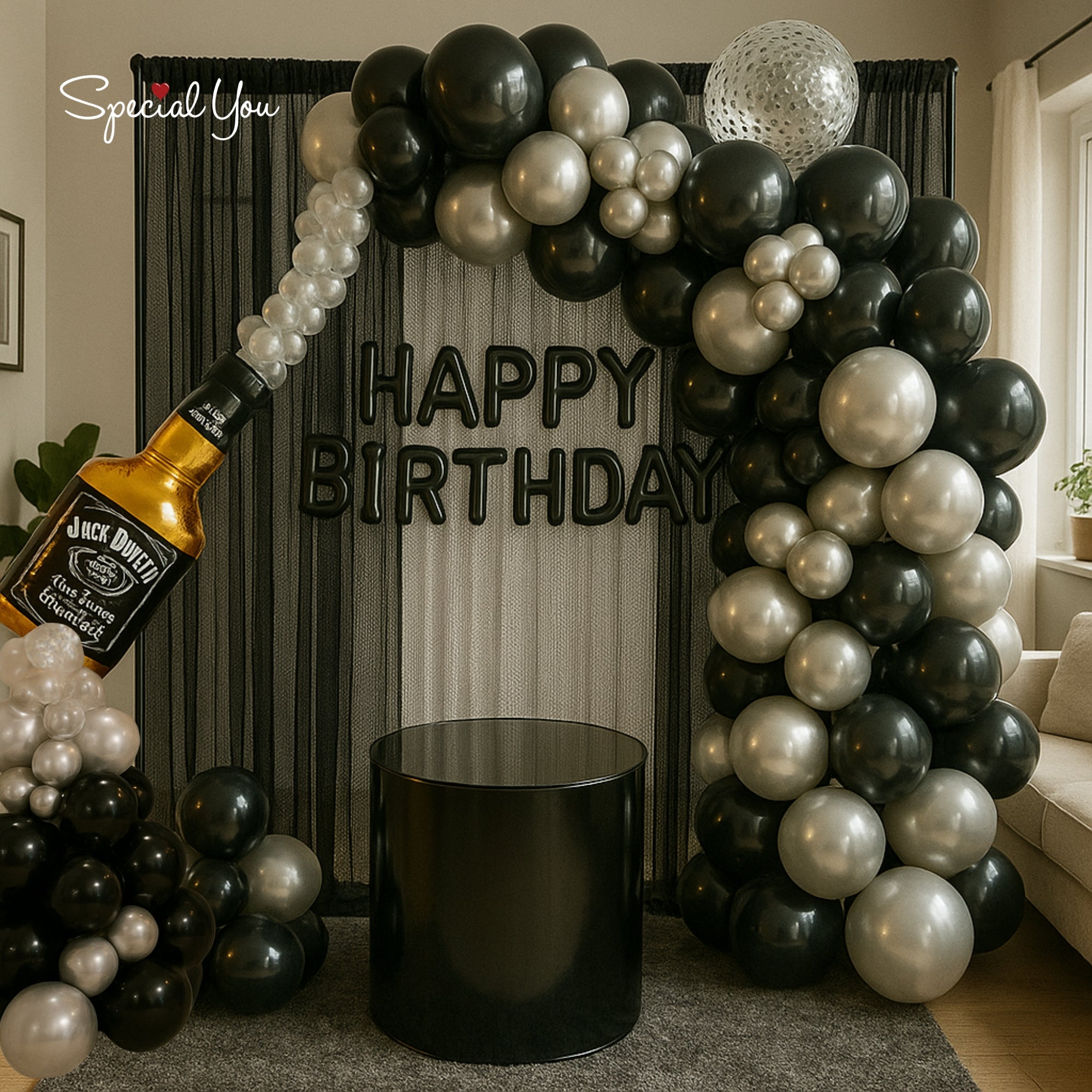 Black & Bold Birthday Vibes