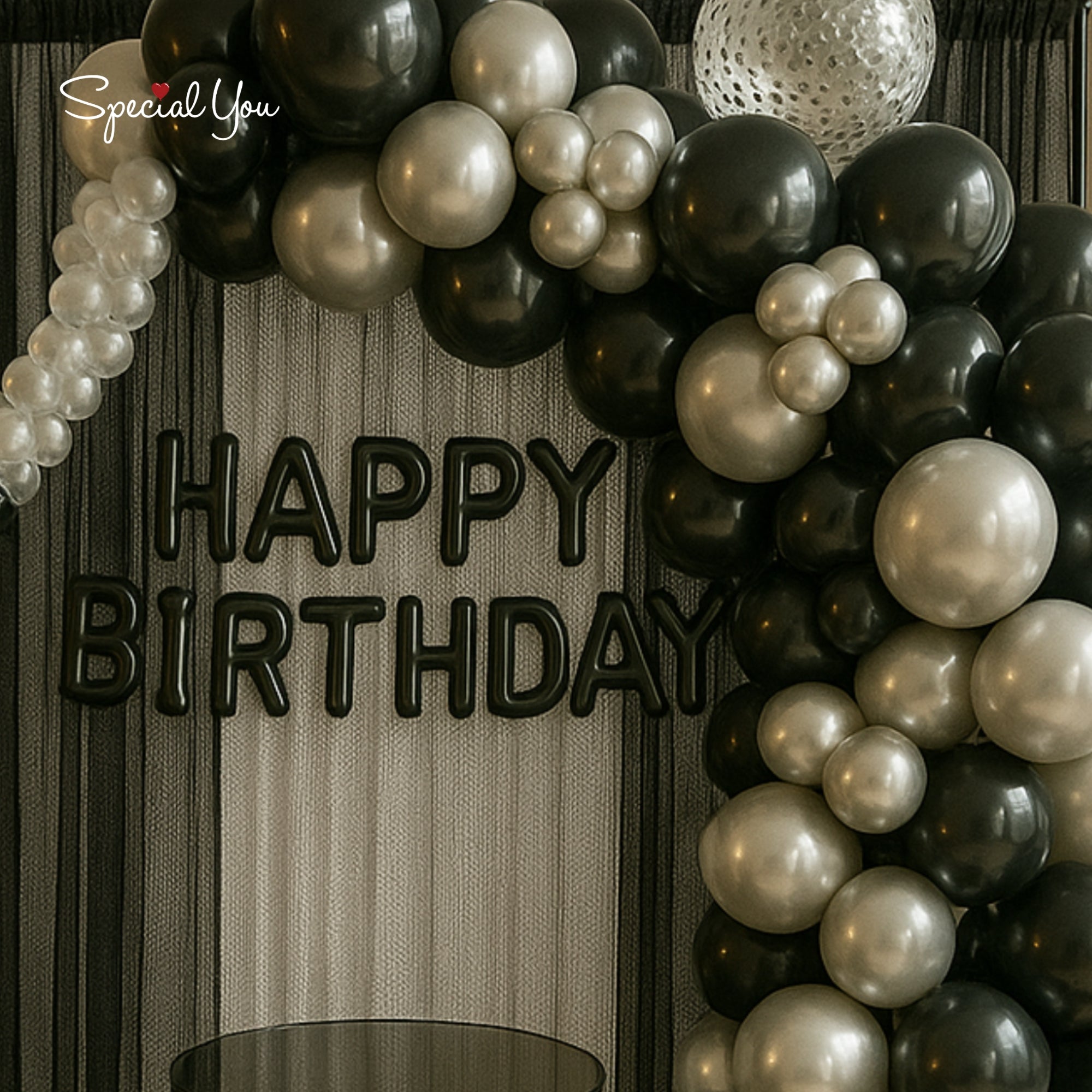 Black & Bold Birthday Vibes