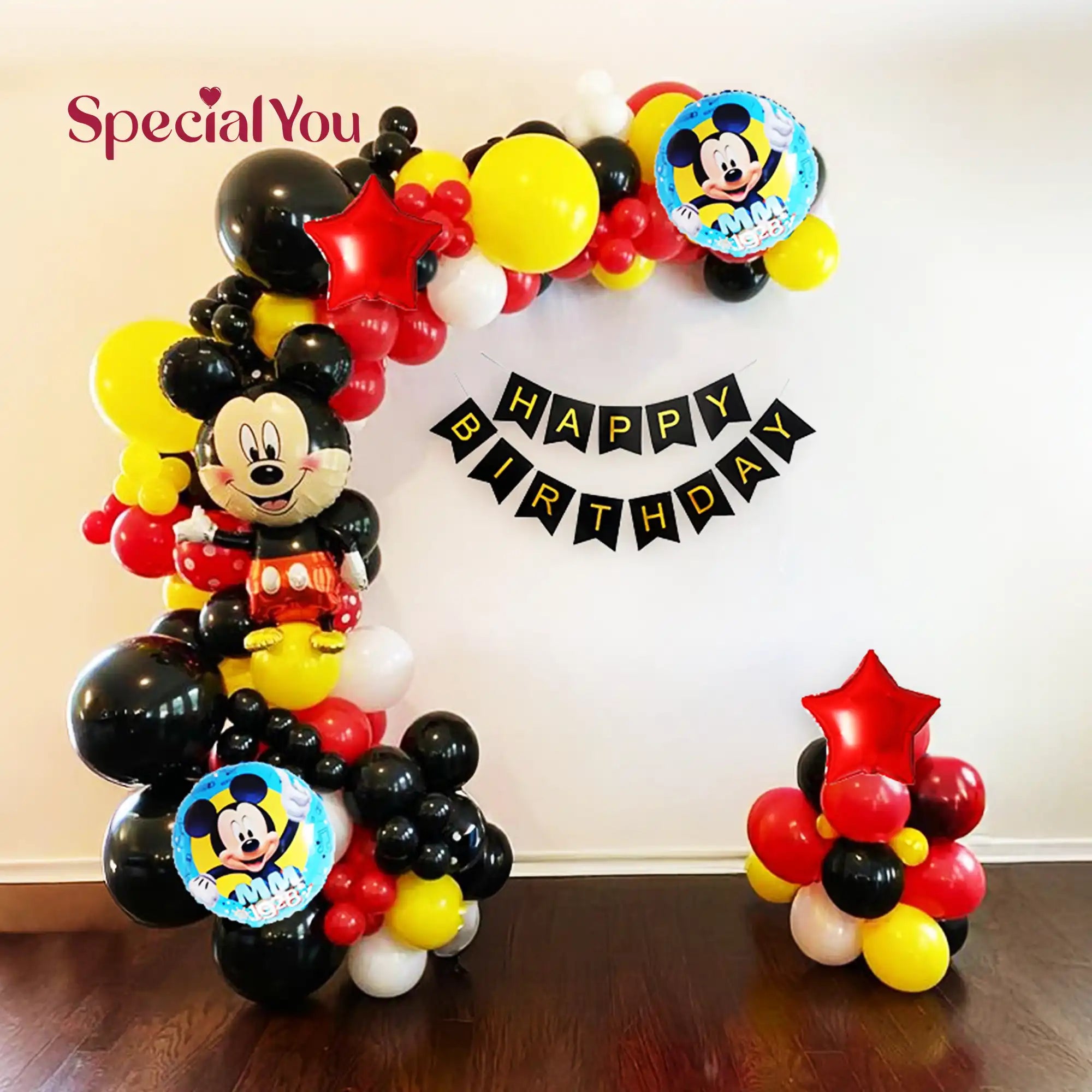 Mickey Mouse Theme Birthday Decorations