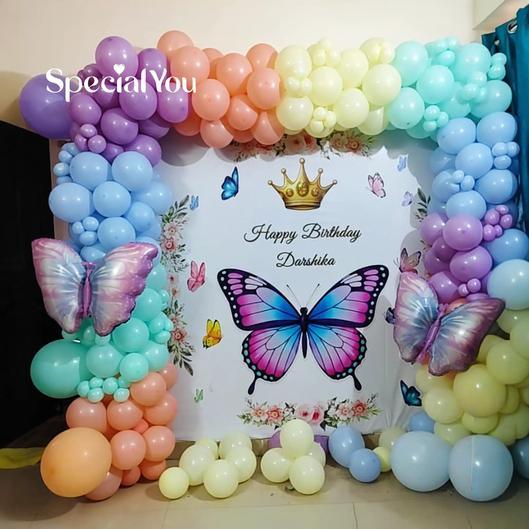 Butterfly Theme Birthday Decoration