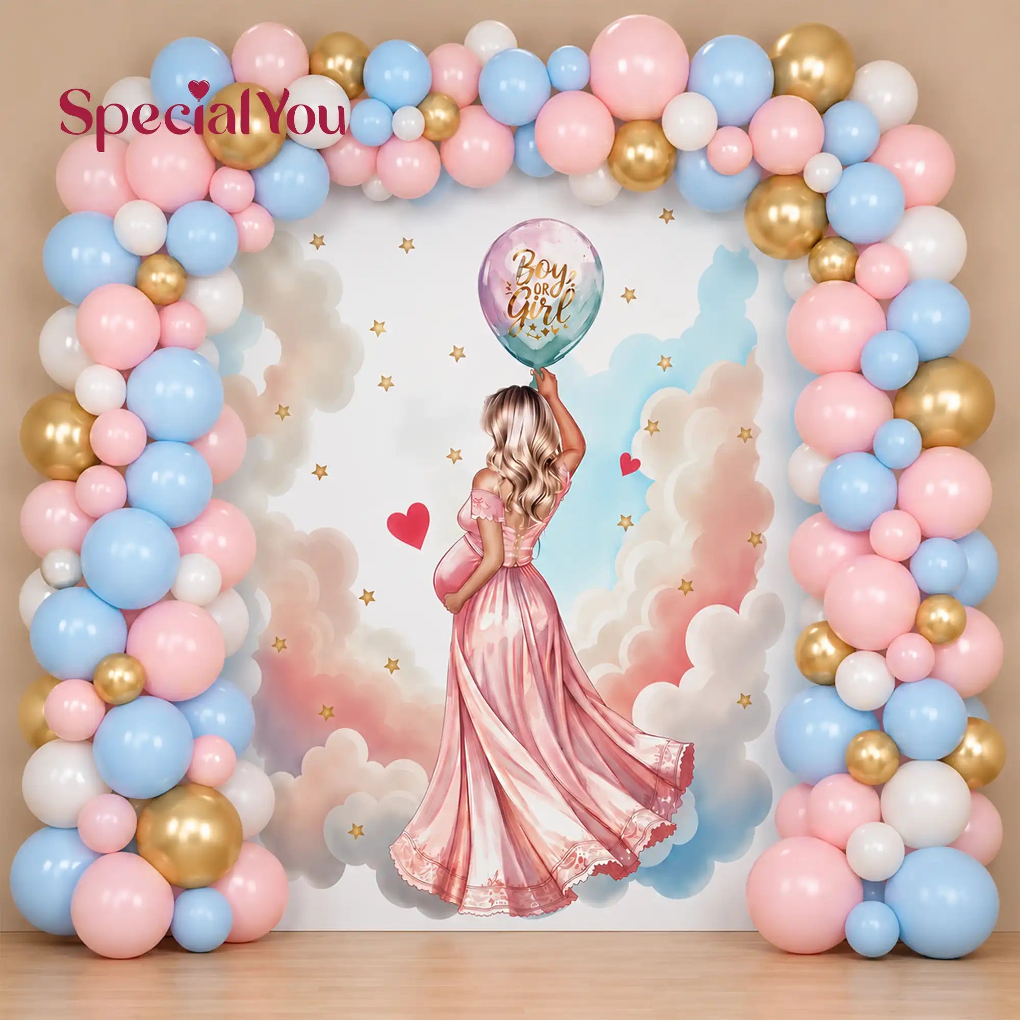 Princess Theme Baby Shower Decoration