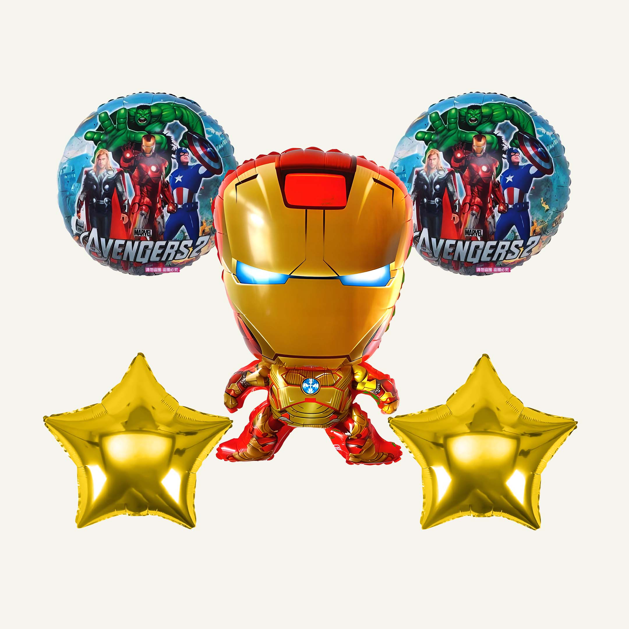 iron man foil balloon