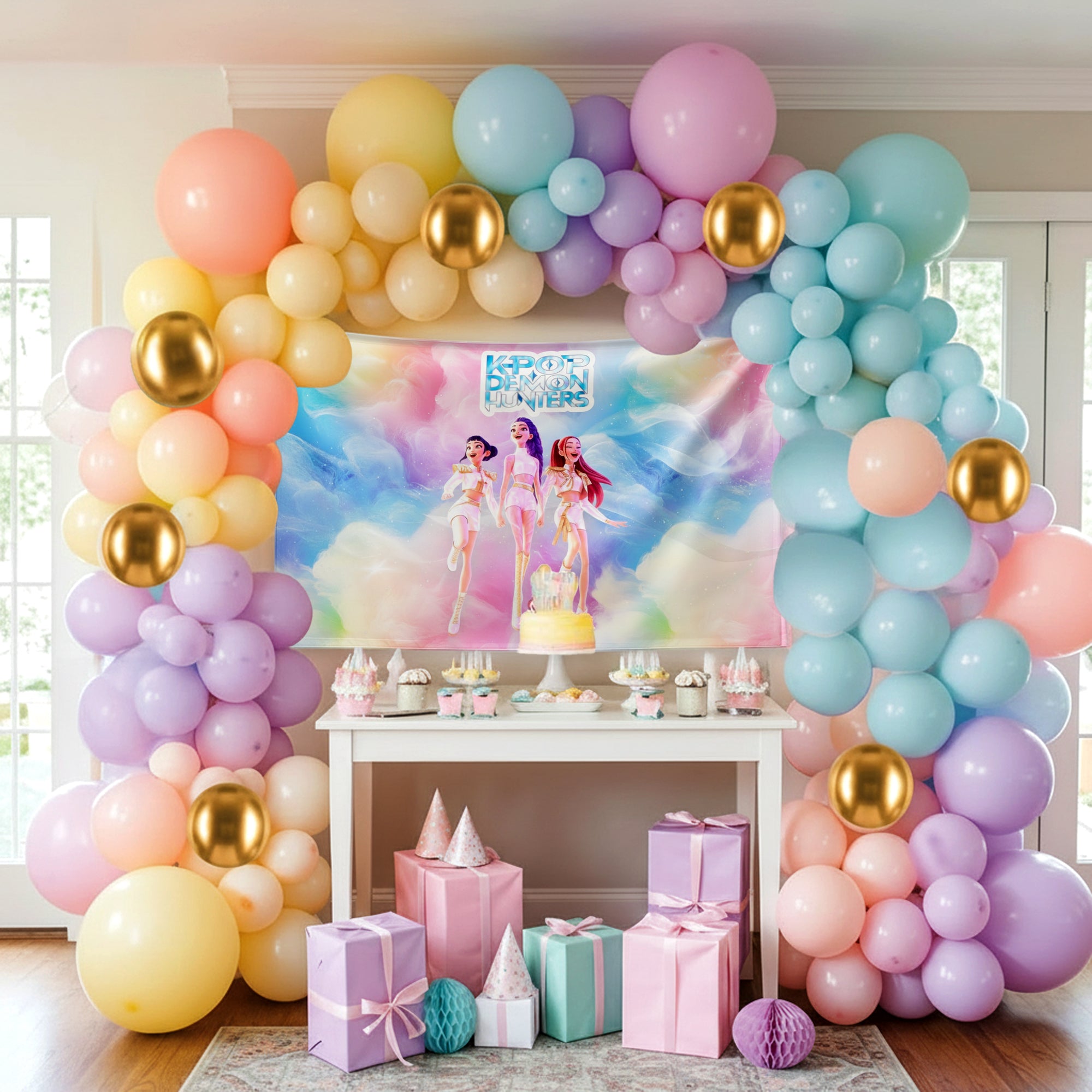 K-POP Demon Haunters Theme Decor