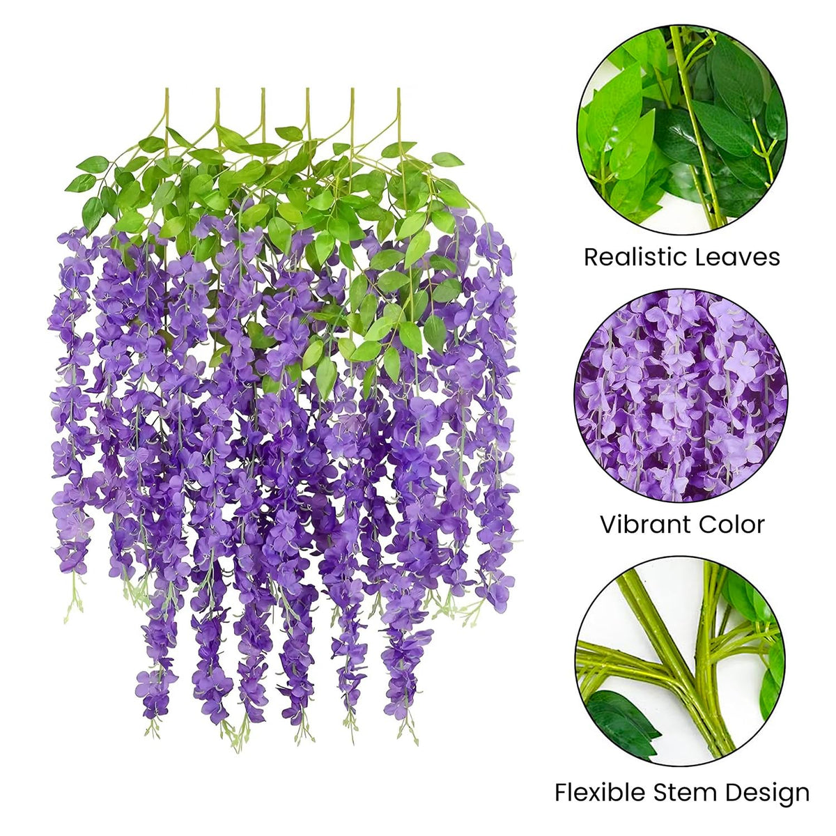 Purple Wisteria Diwali Decor Kit