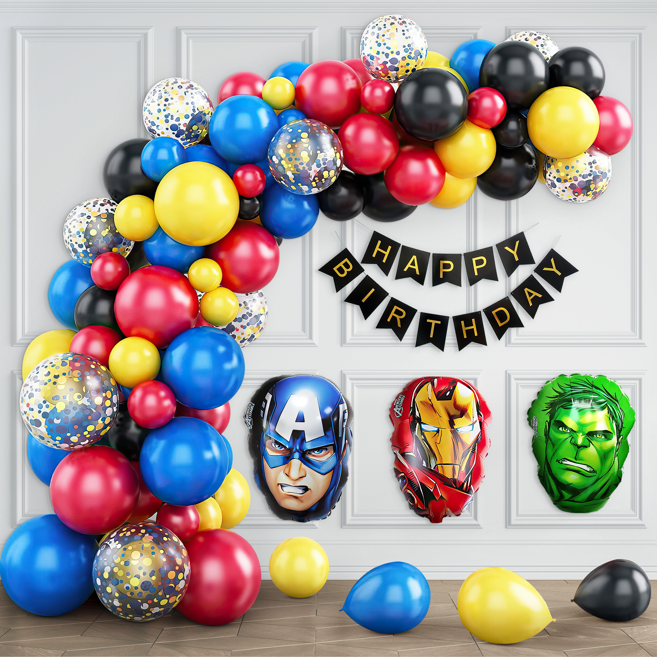 Avengers Theme Birthday Decor kit
