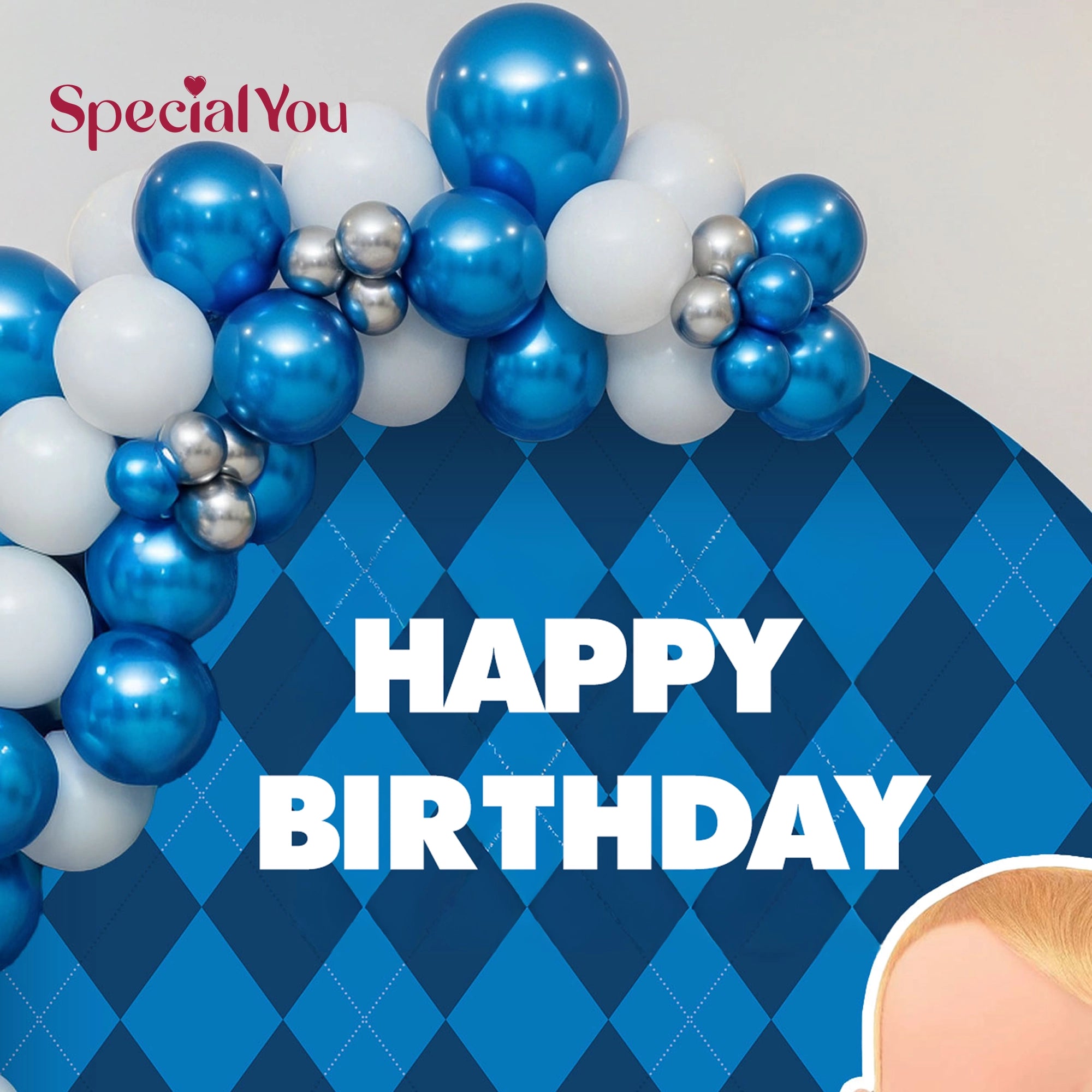 Boss Baby Happy Birthday Balloon Decoration