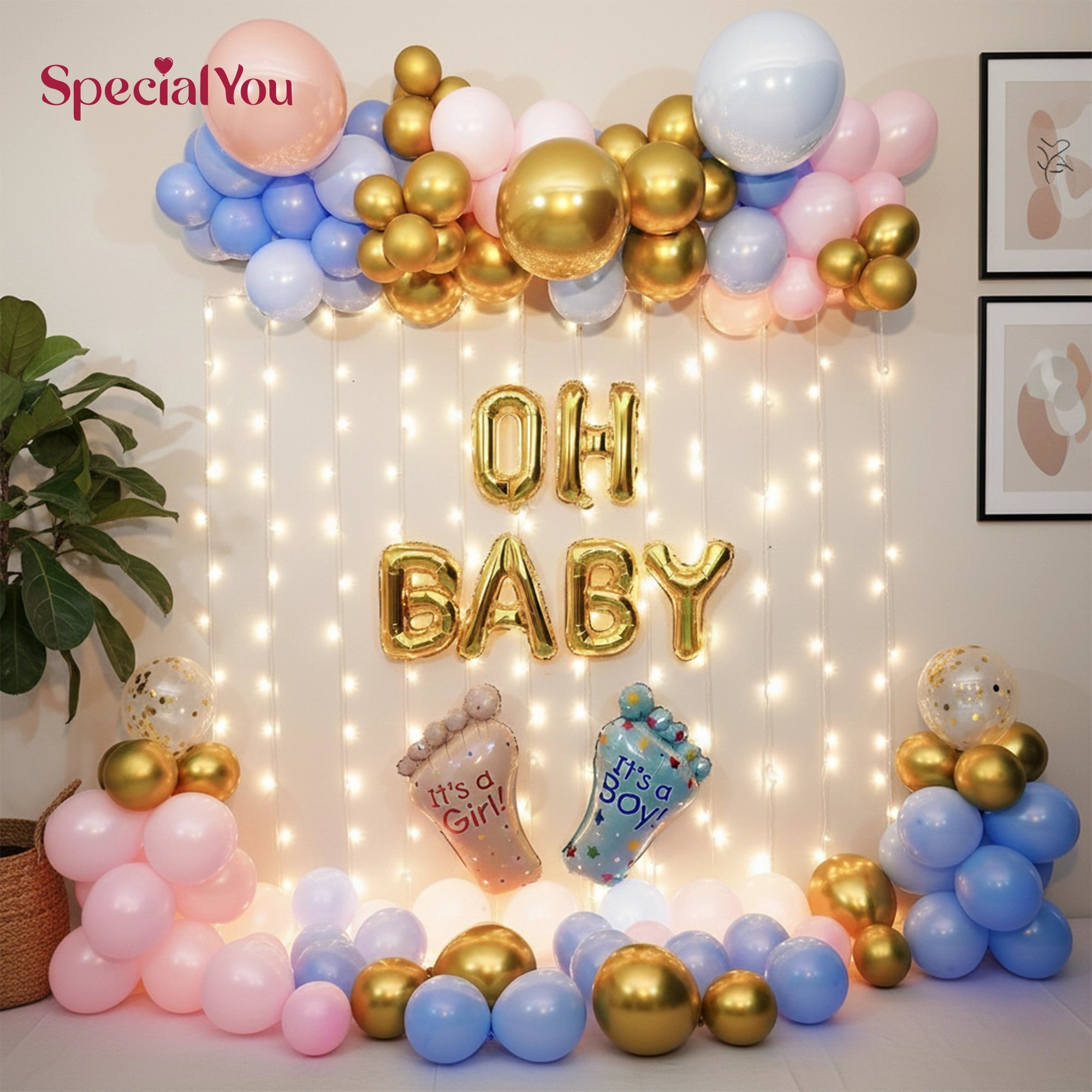 Oh Baby Joy Balloon Decoration