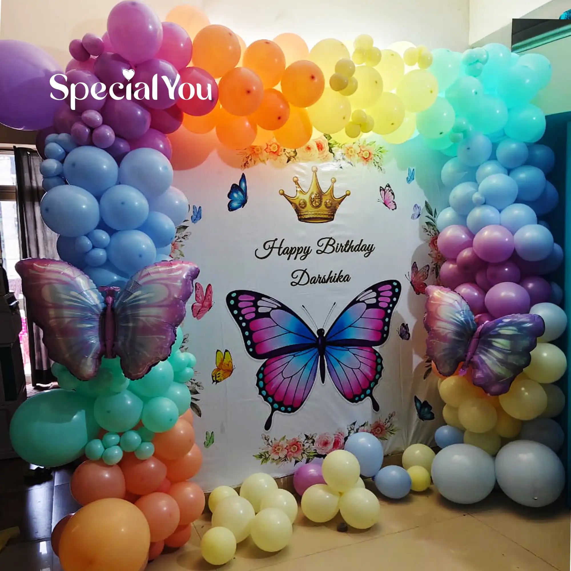 Butterfly Theme Birthday Decoration