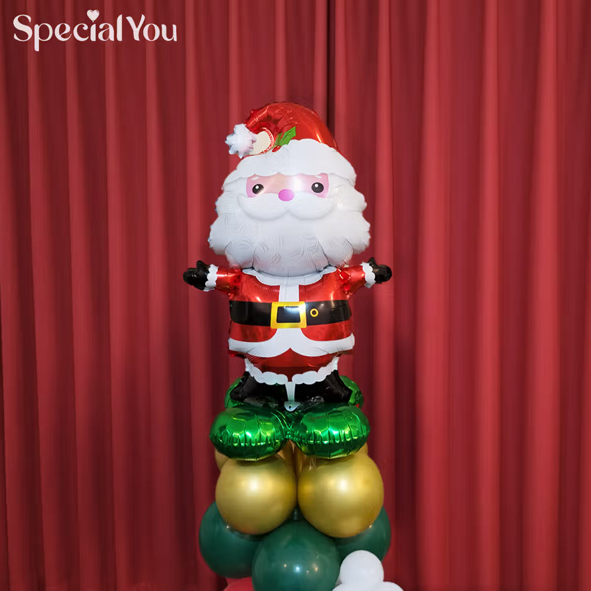 Christmas Character Balloon Column Decoration
