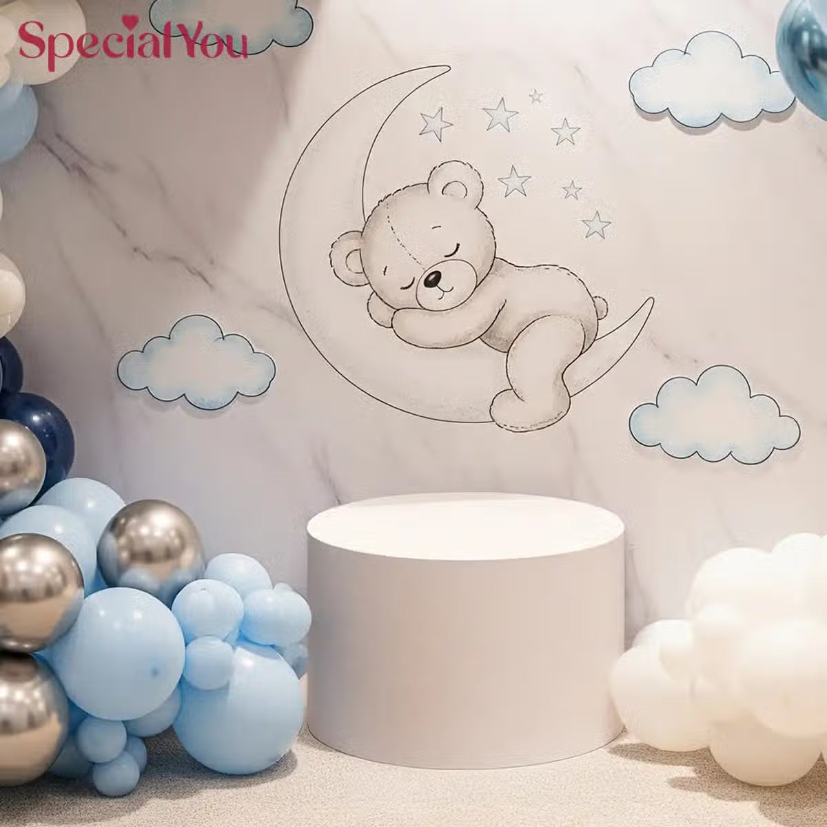 Celestia Naming Ceremony Balloon Decor