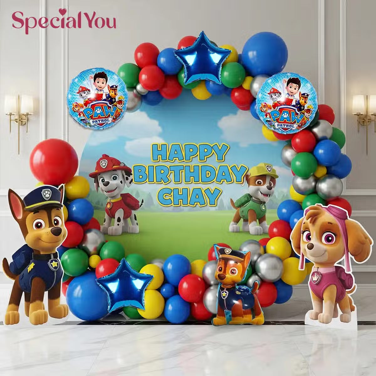 Paw Patrol Ring Balloon Decor
