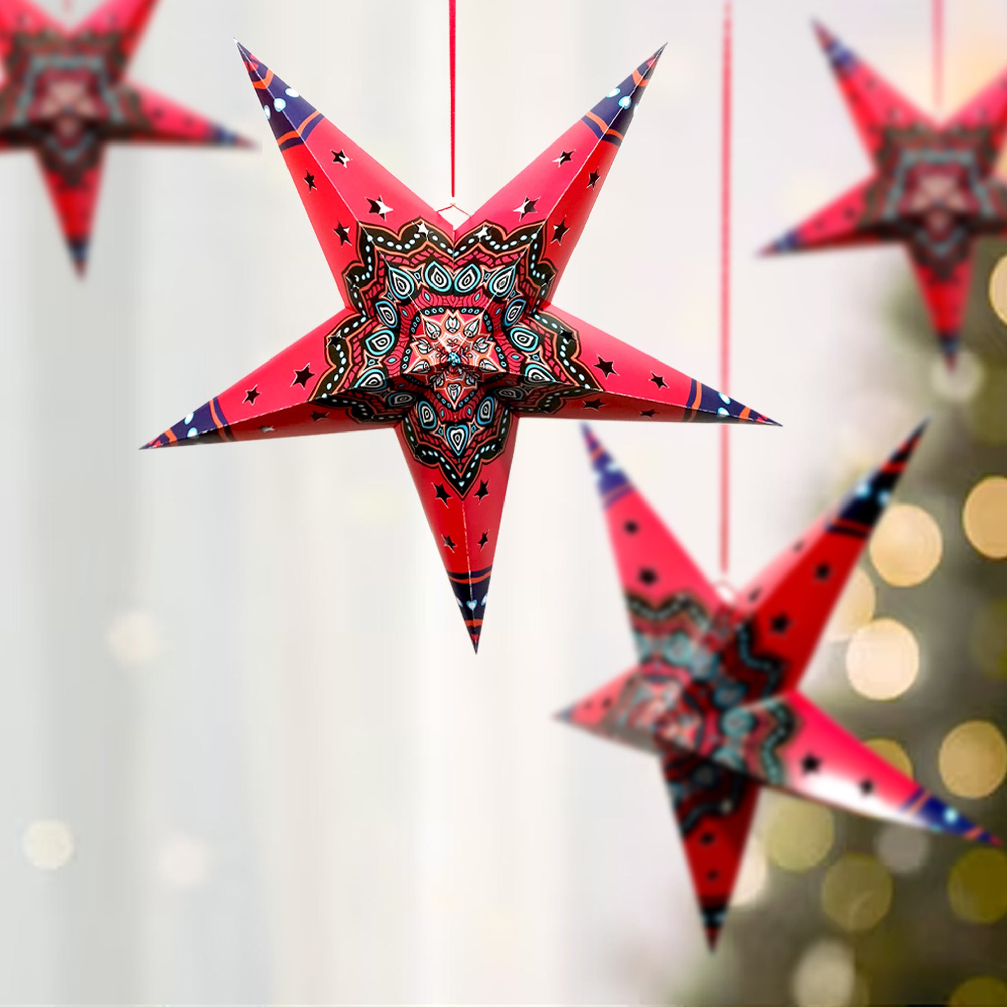 Hanging Star for Christmas Decorations