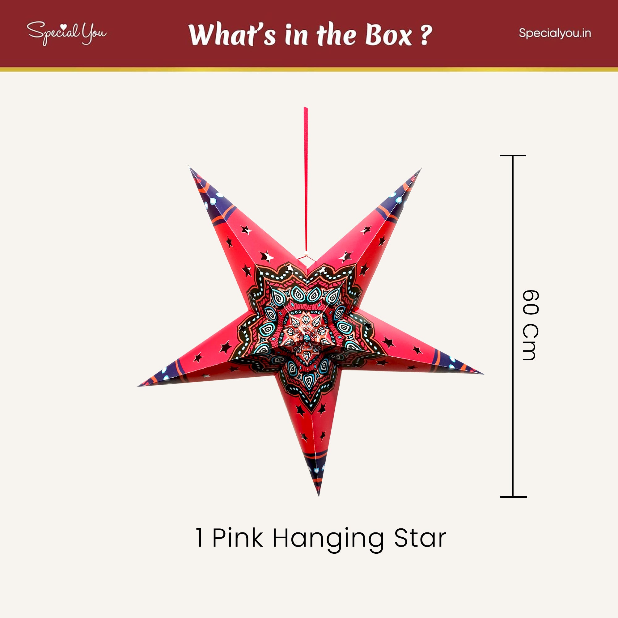 Hanging Star for Christmas Decorations