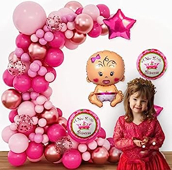 Welcome Baby theme DIY Decoration kit for Girls