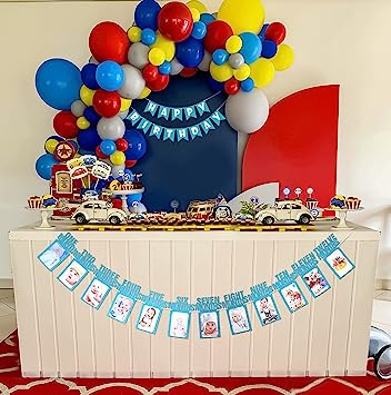 Monthly Banner birthday decoration item kit for boys and girls