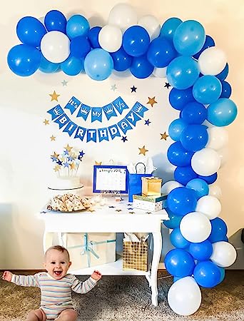 half birthday decoration items kit for baby boy