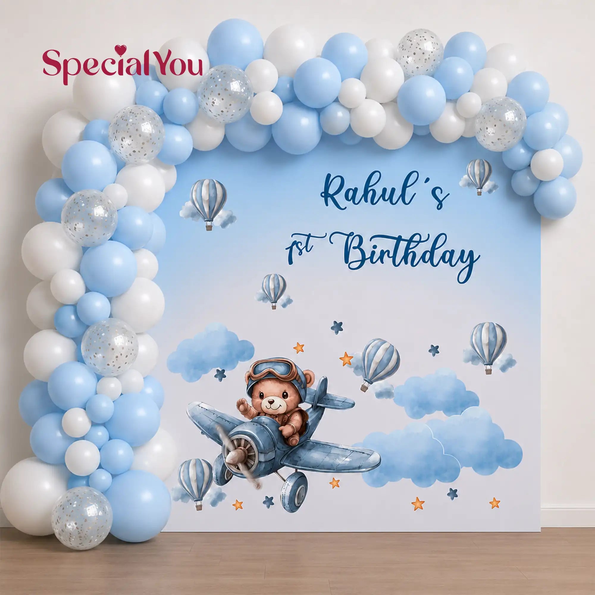 Little Pilot Theme Birthday Decoration