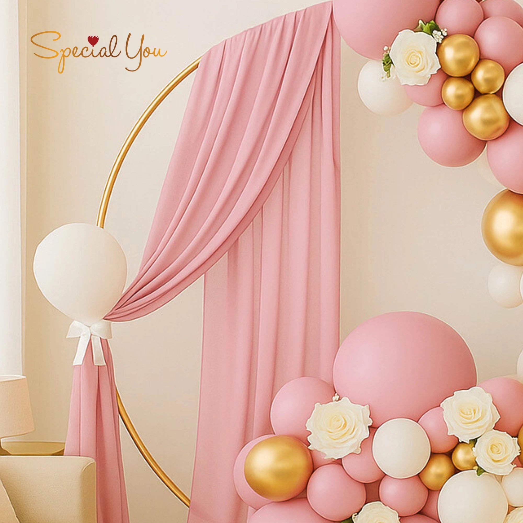 Pink Fantasy Ring Decor