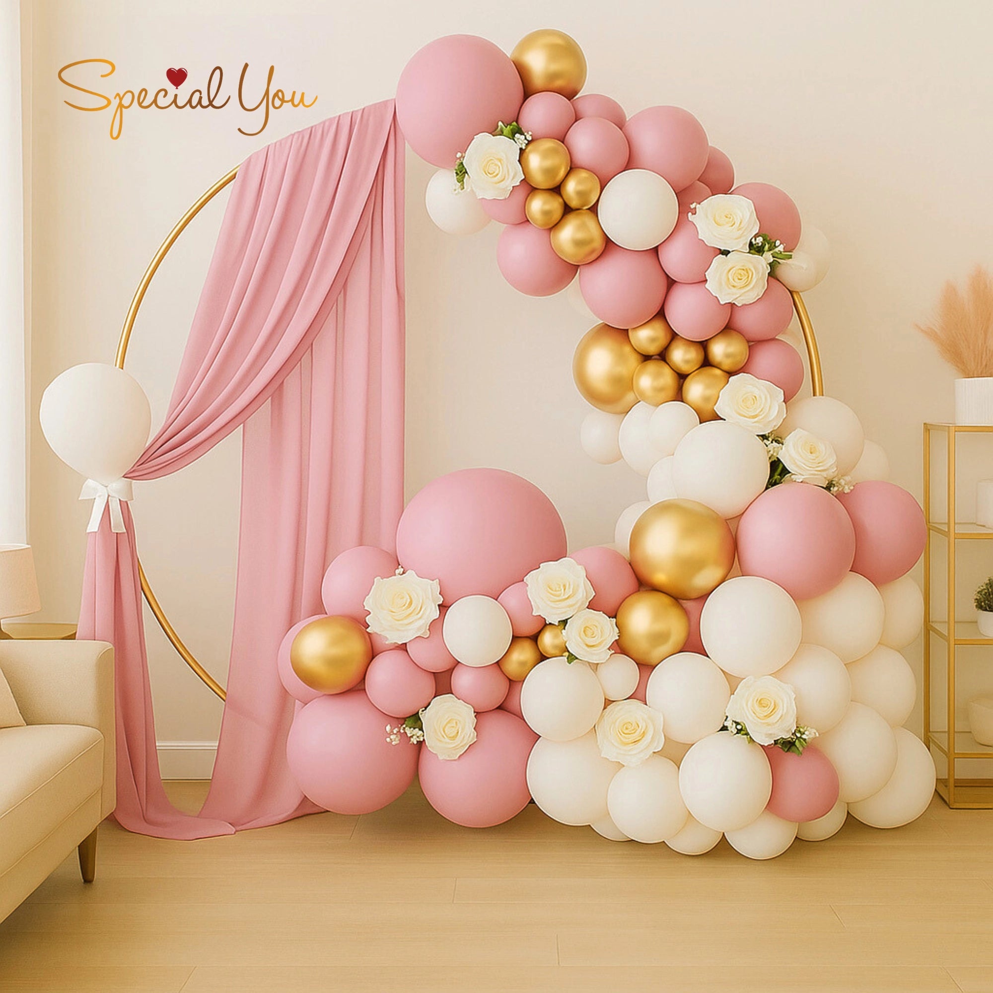 Pink Fantasy Ring Decor